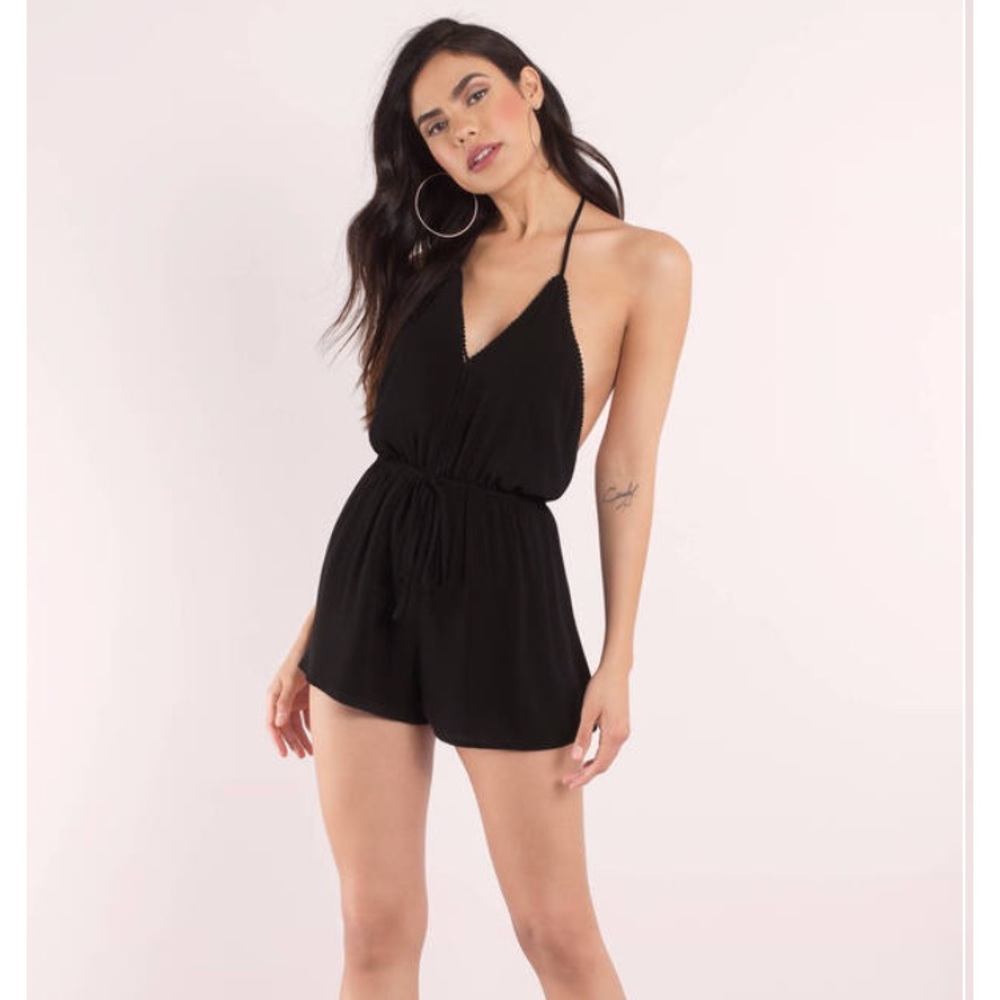 NWT Backless romper